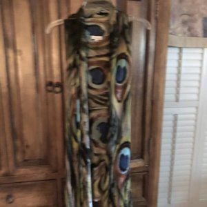 Long multi-colored tunic